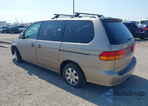 2004 Honda Odyssey Ex from USA, damaged, VIN 5FNRL188X4B128042